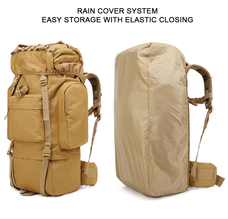 Hiking Camping Custom Waterproof Military Tactical Men Hiking Backpack Bag