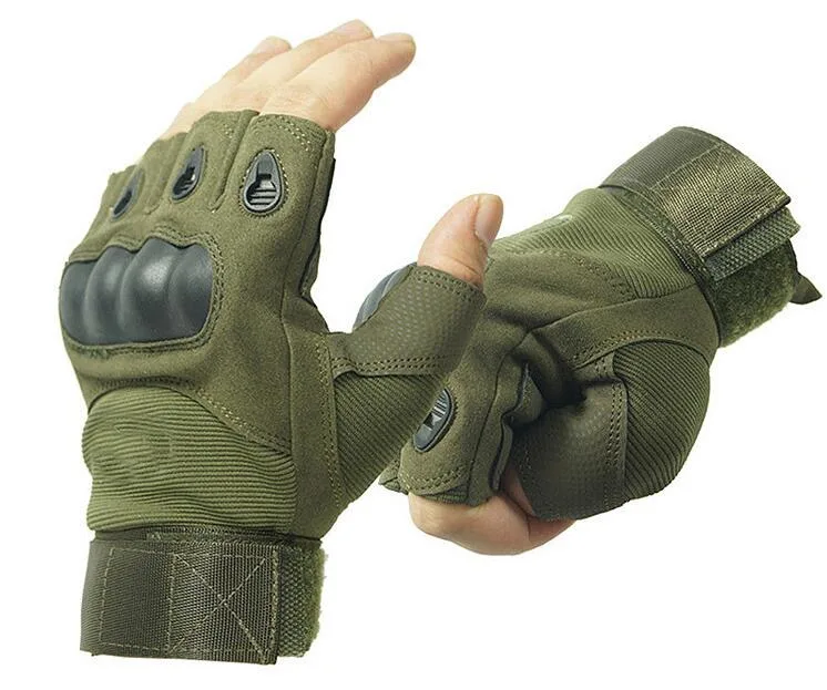 Protective Shock Resistant Winter Full Finger Army Military Tactical Gloves