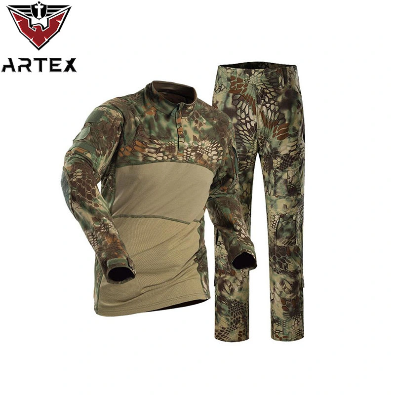 Military Uniform Frogman Tactical Suit Cp Camo Cotton Training Suit