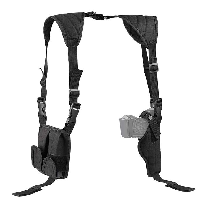 Wear Resistant Adjustable Tactical Nylon Shoulder Holster