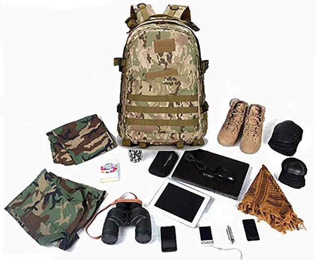 Sport Outdoor Bug-out Bag Pubg 3 Level Oxford Military style Backpack Bag Tactical