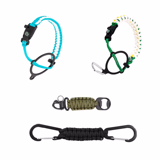 Tacband Jagdzubehör Taktische Ausrüstung Nylon Paracord geflochtenes Armband