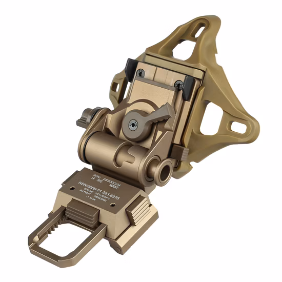 Spina Optics Aluminium Taktische Helmverkleidung Halterung Schnelles Helmzubehör für Nachtsicht-Werkzeughalterungszubehör