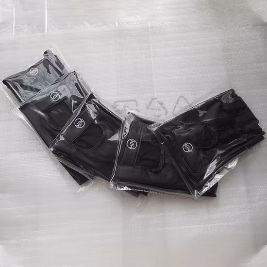 Benutzerdefinierte Armee-Polizei-schwarze taktische Militärpolizei-PU-Handschuhe für Outdoor-Radfahren