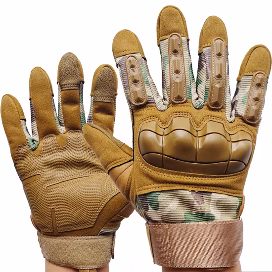 Hochwertige schützende Vollfinger-Mikrofaser-taktische militärische Trainingshandschuhe von Rigwarl